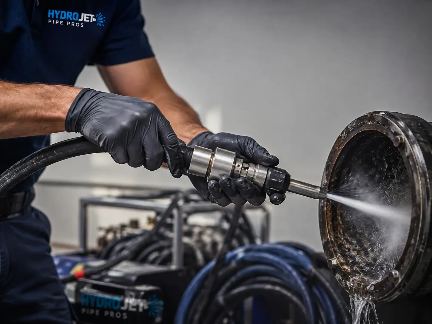 Hydro Jet Pipe Descaling in Street, MD